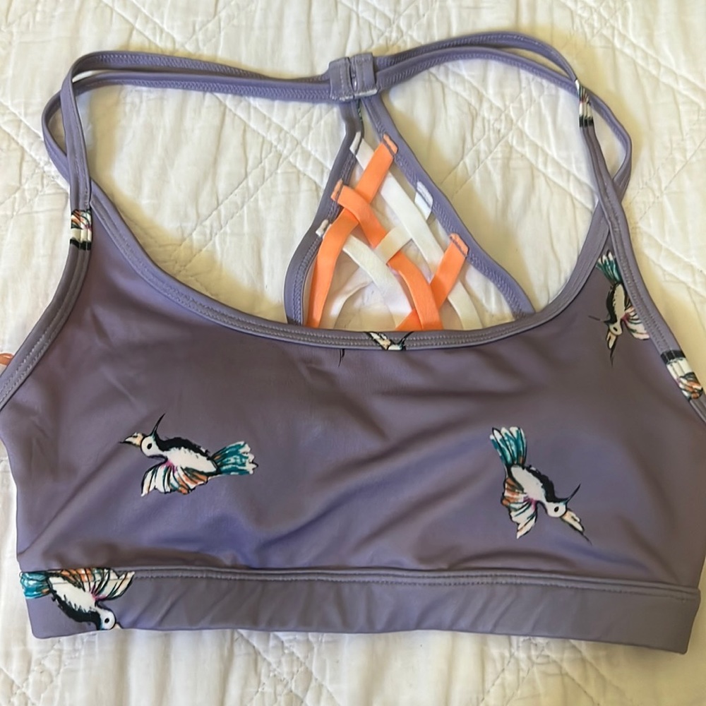 Brand New hummingbird sports bra